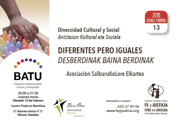 imagen Batu, con SalburuKoLore. La diversidad 