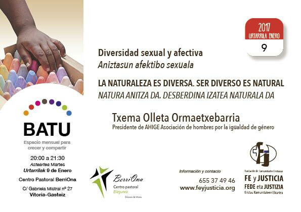 imagen Batu, con Txema Olleta. La diversidad sexual